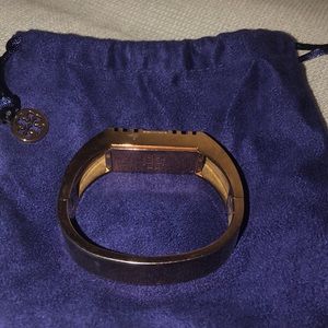 Tory Burch Gold fitbit bracelet